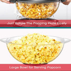 🍿⚡ Popcornmaker – per Knopfdruck perfektes Popcorn 🎯🔥 für Heimkino & Snack-Abende, schnell, fettarm, stylisch – einfach genial!