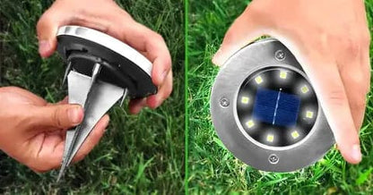 🎯🔥 Solar-Bodenleuchte „Rock“: 2er-Pack kaufen, 1 gratis! 💡⏳ Ideal für Garten, Einfahrt & Terrasse – autom. Ein-/Aus, langlebig & wetterfest.