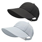 😎🏆 Damen-Baseball-Sonnenhut mit breiter Krempe ✨☀️ UV-Schutz, schnell trocknend, atmungsaktiv – perfekt für Outdoor, Wanderung & Strand. 2 Stück nur 21,99€ (-50%)