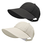 😎🏆 Damen-Baseball-Sonnenhut mit breiter Krempe ✨☀️ UV-Schutz, schnell trocknend, atmungsaktiv – perfekt für Outdoor, Wanderung & Strand. 2 Stück nur 21,99€ (-50%)