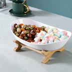 🍎🍐 3-Teilige Obstschale mit Holzständer – Platzsparend & Stilvoll 🍇🍒 Perfekt für Küche & Tisch, hochwertige Verarbeitung, praktisch als Servierschale, ideal für zuhause – jetzt entdecken!