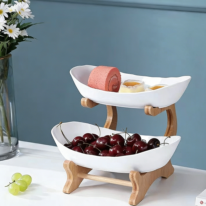 🍎🍐 3-Teilige Obstschale mit Holzständer – Platzsparend & Stilvoll 🍇🍒 Perfekt für Küche & Tisch, hochwertige Verarbeitung, praktisch als Servierschale, ideal für zuhause – jetzt entdecken!