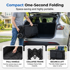 🛒🏕️ Faltbarer Bollerwagen – Riesen Volumen, leichter Camping Handwagen ⛰️🚀 | 50% Rabatt, nur 3 Tage!