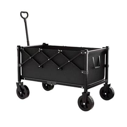 🛒🏕️ Faltbarer Bollerwagen – Riesen Volumen, leichter Camping Handwagen ⛰️🚀 | 50% Rabatt, nur 3 Tage!