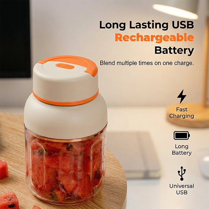 🥤⚡Kabelloser USB-Mixbecher – Leistungsstarker Smoothie-Maker to go✅🌟 im Handumdrehen pürieren, unterwegs genießen, einfach per USB aufladen – ideal für Fitness & Büro. Jetzt im Angebot!
