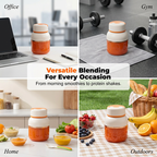 🥤⚡Kabelloser USB-Mixbecher – Leistungsstarker Smoothie-Maker to go✅🌟 im Handumdrehen pürieren, unterwegs genießen, einfach per USB aufladen – ideal für Fitness & Büro. Jetzt im Angebot!
