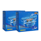 🧼💨 Waschtabs für blitzsaubere Maschine – Ohne Rückstände, ohne Gerüche 🚀🧺 12er Pack, 180g – Tiefenreinigung von Trommel & Dichtungen, entfernt Bakterien & Gerüche, für alle Waschmaschinen geeignet.