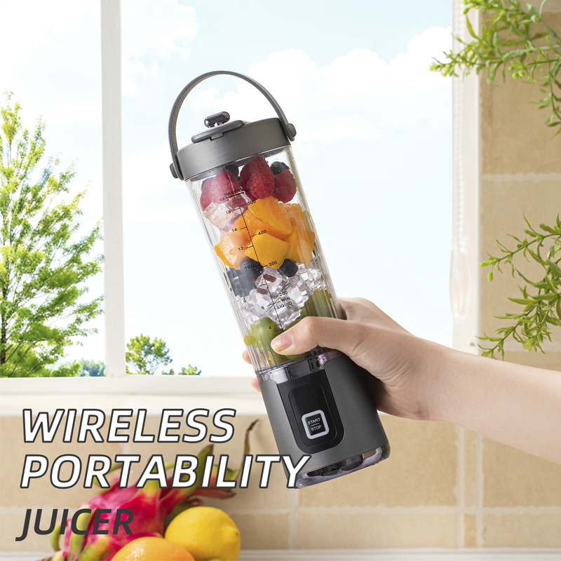 🥤⚡ Kabelloser Smoothie-Maker mit 10-Klingen-System & Hochleistungsmotor – zerkleinert Eis & Obst im Handumdrehen, ideal für unterwegs 🚀🔋 💪 USB-Ladung, Ein-Knopf-Bedienung, kompaktes Design – perfekt für Fitness, Büro & Reise.
