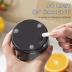 🥤⚡ Kabelloser Smoothie-Maker mit 10-Klingen-System & Hochleistungsmotor – zerkleinert Eis & Obst im Handumdrehen, ideal für unterwegs 🚀🔋 💪 USB-Ladung, Ein-Knopf-Bedienung, kompaktes Design – perfekt für Fitness, Büro & Reise.