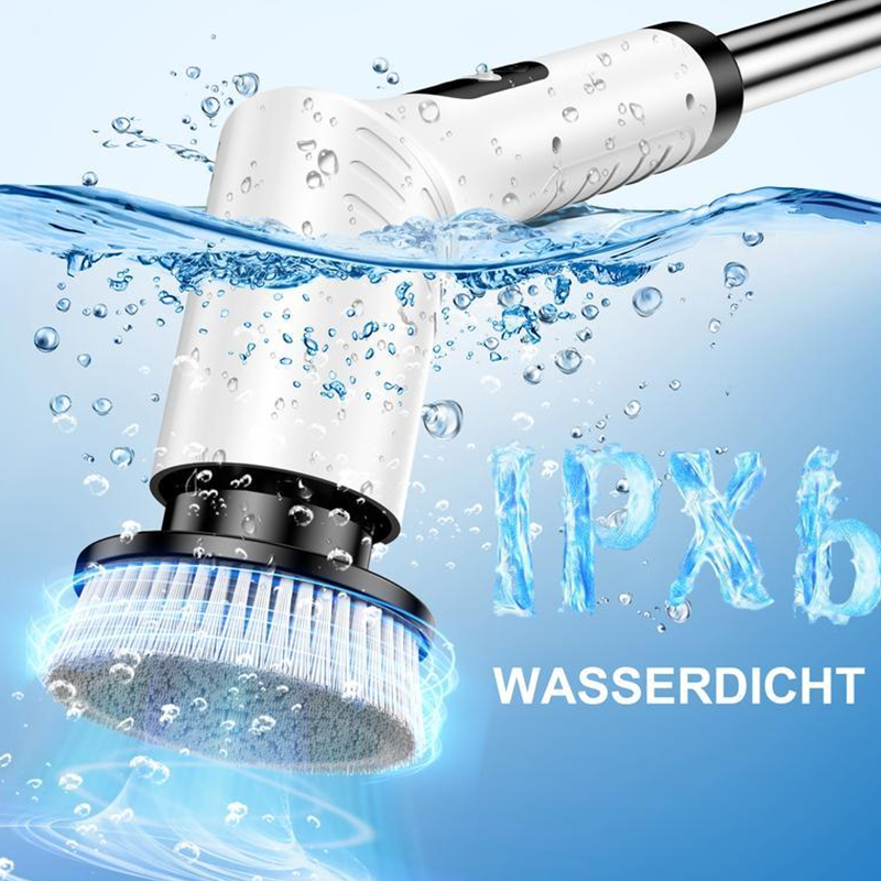 🧼✨ Verbesserte elektrische Rotationsreinigungsbürste mit LED-Display 💦🔋 – 50% Rabatt! Für porentiefe Reinigung, 3 Geschwindigkeiten, wasserdicht. Ideal für Gesicht & Bad.