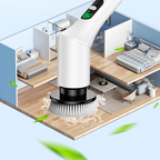 🧼✨ Verbesserte elektrische Rotationsreinigungsbürste mit LED-Display 💦🔋 – 50% Rabatt! Für porentiefe Reinigung, 3 Geschwindigkeiten, wasserdicht. Ideal für Gesicht & Bad.