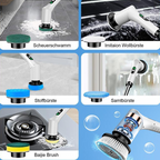 🧼✨ Verbesserte elektrische Rotationsreinigungsbürste mit LED-Display 💦🔋 – 50% Rabatt! Für porentiefe Reinigung, 3 Geschwindigkeiten, wasserdicht. Ideal für Gesicht & Bad.