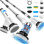 🧼✨ Verbesserte elektrische Rotationsreinigungsbürste mit LED-Display 💦🔋 – 50% Rabatt! Für porentiefe Reinigung, 3 Geschwindigkeiten, wasserdicht. Ideal für Gesicht & Bad.