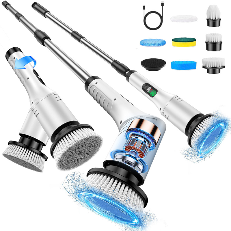 🧼✨ Verbesserte elektrische Rotationsreinigungsbürste mit LED-Display 💦🔋 – 50% Rabatt! Für porentiefe Reinigung, 3 Geschwindigkeiten, wasserdicht. Ideal für Gesicht & Bad.