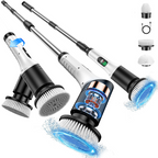 🧼✨ Verbesserte elektrische Rotationsreinigungsbürste mit LED-Display 💦🔋 – 50% Rabatt! Für porentiefe Reinigung, 3 Geschwindigkeiten, wasserdicht. Ideal für Gesicht & Bad.