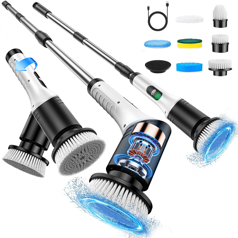 🧼✨ Verbesserte elektrische Rotationsreinigungsbürste mit LED-Display 💦🔋 – 50% Rabatt! Für porentiefe Reinigung, 3 Geschwindigkeiten, wasserdicht. Ideal für Gesicht & Bad.