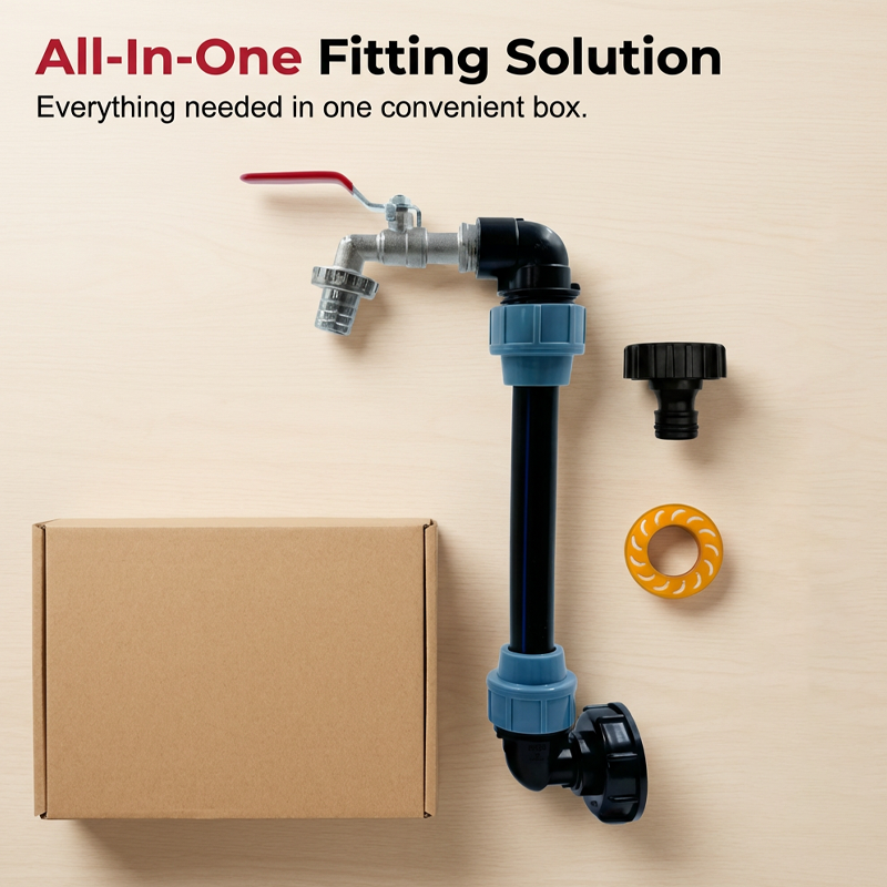 🛠️💧 IBC Tank Komplett-Set – sofort einsatzbereit 💧🔩 inkl. Ventile, Adapter & Dichtungen. Für Regenwasser, Lagerung & Transport. Made in EU – langlebig & dicht.