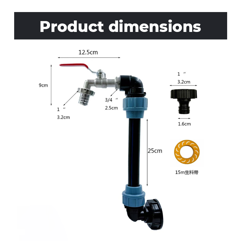 🛠️💧 IBC Tank Komplett-Set – sofort einsatzbereit 💧🔩 inkl. Ventile, Adapter & Dichtungen. Für Regenwasser, Lagerung & Transport. Made in EU – langlebig & dicht.