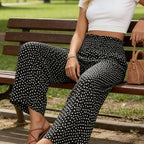 👗⏰ 50% RABATT – Damen-Hose mit gerafftem Hohem Bund & weitem Bein 🌿💨 luftig, elegant, Oversize-Style für Büro & Freizeit – schnell sichern!