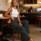👗⏰ 50% RABATT – Damen-Hose mit gerafftem Hohem Bund & weitem Bein 🌿💨 luftig, elegant, Oversize-Style für Büro & Freizeit – schnell sichern!