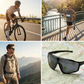 😎🏔️ Photochrome Outdoor-Sportbrille – Selbsttönend, Panoramablick 🌬️🔒 | Windschutz, rutschfest – Ideal für Rad & Lauf – Jetzt sparen!