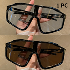 😎🏔️ Photochrome Outdoor-Sportbrille – Selbsttönend, Panoramablick 🌬️🔒 | Windschutz, rutschfest – Ideal für Rad & Lauf – Jetzt sparen!