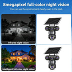 🔎📷 50% RABATT! 6K 9MP 3-Linsen Kamera – 10x Zoom, 360° PTZ, Farb-Nachtsicht 🌙🔍 IP66 wasserdicht – Rundumschutz ohne toten Winkel