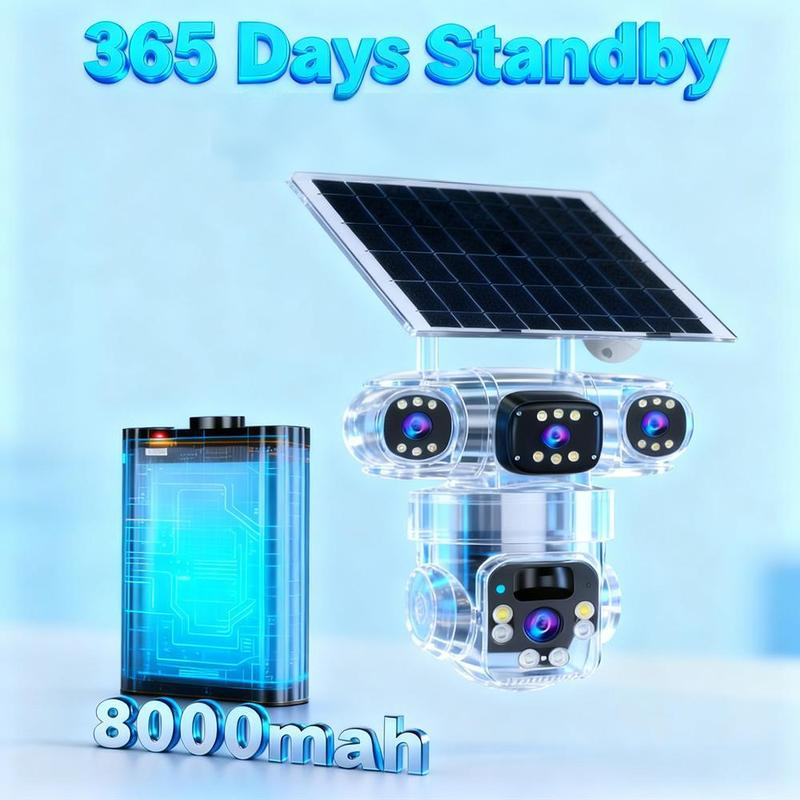 🔎📷 50% RABATT! 6K 9MP 3-Linsen Kamera – 10x Zoom, 360° PTZ, Farb-Nachtsicht 🌙🔍 IP66 wasserdicht – Rundumschutz ohne toten Winkel