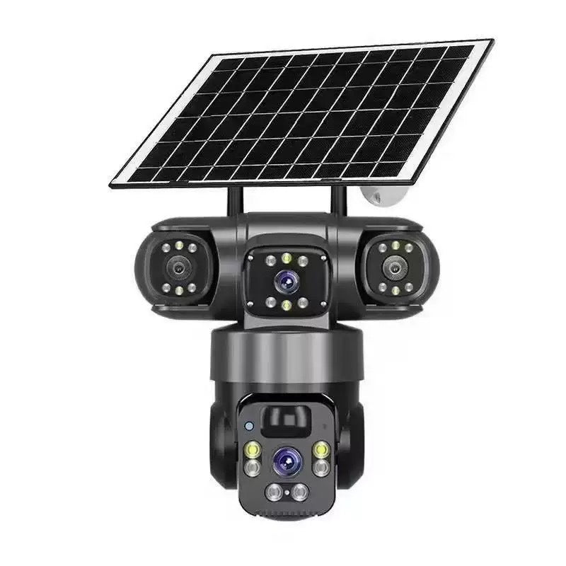 🔎📷 50% RABATT! 6K 9MP 3-Linsen Kamera – 10x Zoom, 360° PTZ, Farb-Nachtsicht 🌙🔍 IP66 wasserdicht – Rundumschutz ohne toten Winkel