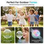 💨✨ Magischer wiederaufladbarer Rauchblasenstab – kinderfreundlich, USB-C, langanhaltender Nebel für Partys & Spielspaß 🎉🎈