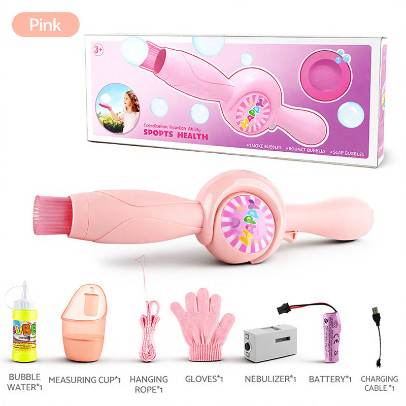 💨✨ Magischer wiederaufladbarer Rauchblasenstab – kinderfreundlich, USB-C, langanhaltender Nebel für Partys & Spielspaß 🎉🎈