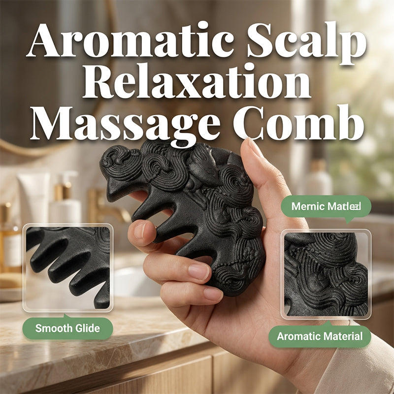 🧴🌿 Duftholz-Massagekamm – Akupressur & Stressabbau ✨💆‍♀️ Sanfte Kopfhautmassage, glättet das Haar, beugt Haarbruch vor – tägliche Entspannung wie in der Wellness-Oase. Handpoliert & langlebig.