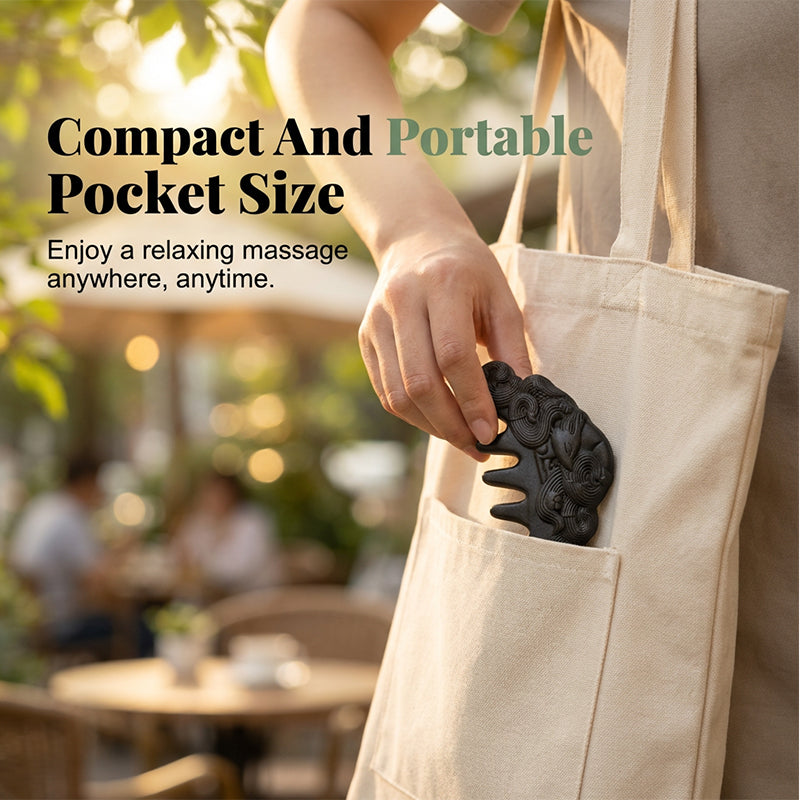 🧴🌿 Duftholz-Massagekamm – Akupressur & Stressabbau ✨💆‍♀️ Sanfte Kopfhautmassage, glättet das Haar, beugt Haarbruch vor – tägliche Entspannung wie in der Wellness-Oase. Handpoliert & langlebig.