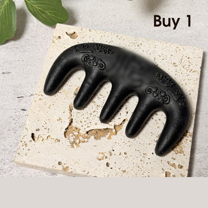 🧴🌿 Duftholz-Massagekamm – Akupressur & Stressabbau ✨💆‍♀️ Sanfte Kopfhautmassage, glättet das Haar, beugt Haarbruch vor – tägliche Entspannung wie in der Wellness-Oase. Handpoliert & langlebig.