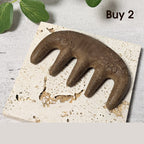 🧴🌿 Duftholz-Massagekamm – Akupressur & Stressabbau ✨💆‍♀️ Sanfte Kopfhautmassage, glättet das Haar, beugt Haarbruch vor – tägliche Entspannung wie in der Wellness-Oase. Handpoliert & langlebig.