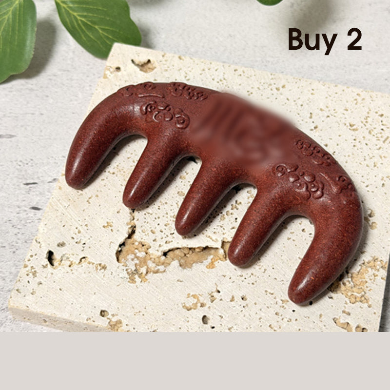 🧴🌿 Duftholz-Massagekamm – Akupressur & Stressabbau ✨💆‍♀️ Sanfte Kopfhautmassage, glättet das Haar, beugt Haarbruch vor – tägliche Entspannung wie in der Wellness-Oase. Handpoliert & langlebig.