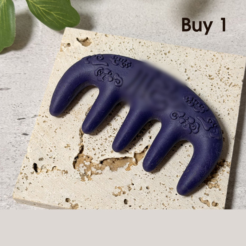 🧴🌿 Duftholz-Massagekamm – Akupressur & Stressabbau ✨💆‍♀️ Sanfte Kopfhautmassage, glättet das Haar, beugt Haarbruch vor – tägliche Entspannung wie in der Wellness-Oase. Handpoliert & langlebig.