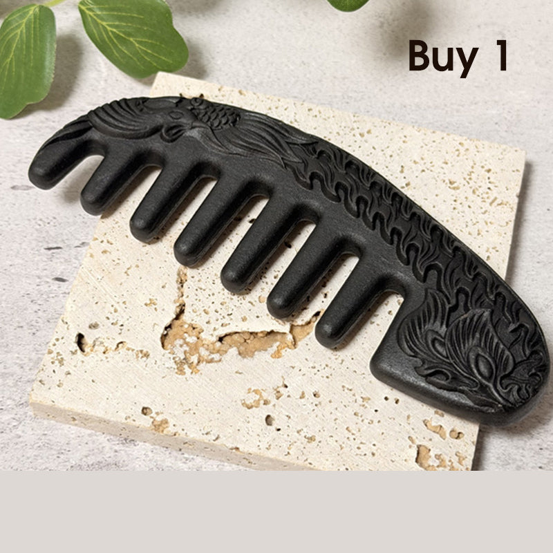 🧴🌿 Duftholz-Massagekamm – Akupressur & Stressabbau ✨💆‍♀️ Sanfte Kopfhautmassage, glättet das Haar, beugt Haarbruch vor – tägliche Entspannung wie in der Wellness-Oase. Handpoliert & langlebig.