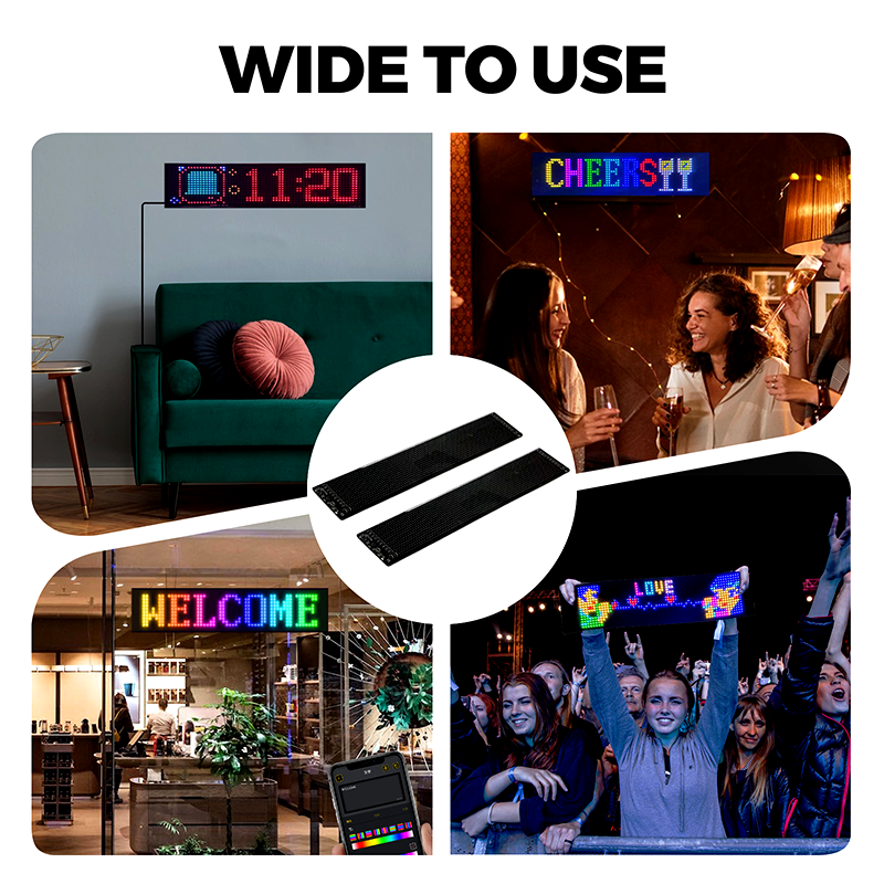 🎨💡 Multifunktionales flexibles LED-Display – programmierbarer Lauftext & Animation, APP-gesteuert 💬⚡ Ideal für Schaufenster, Events & Home – sofortige Aufmerksamkeit, hohe Conversion.