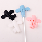 🐱🔌 Ladekabel Schutz mit Flügeldesign – Knickbruch verhindern, Kabelleben verlängern 🛡️✨ (Weich-Silikon, universell, 2-teilig – sofort installiert)