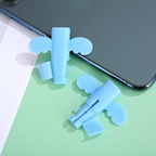 🐱🔌 Ladekabel Schutz mit Flügeldesign – Knickbruch verhindern, Kabelleben verlängern 🛡️✨ (Weich-Silikon, universell, 2-teilig – sofort installiert)