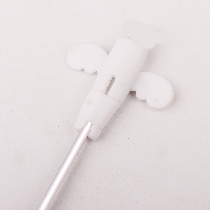 🐱🔌 Ladekabel Schutz mit Flügeldesign – Knickbruch verhindern, Kabelleben verlängern 🛡️✨ (Weich-Silikon, universell, 2-teilig – sofort installiert)