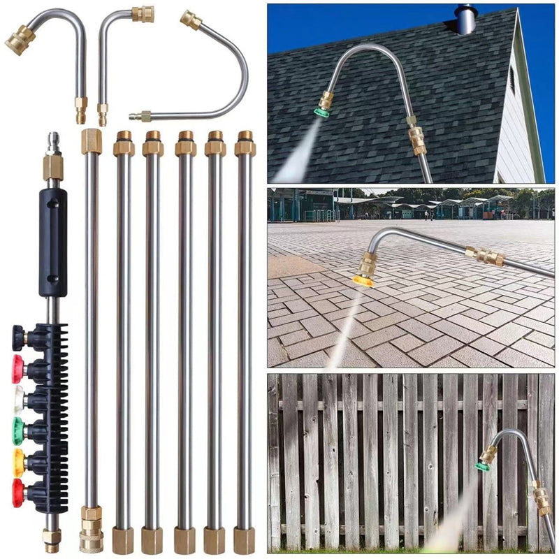 ✨💦 Hochdruckreiniger-Stab-Set bis 4000 PSI – 🚗🏡 Mühelos Terrassen, Autos & Fassaden reinigen – Blitzsauber in Minuten. Jetzt sparen!