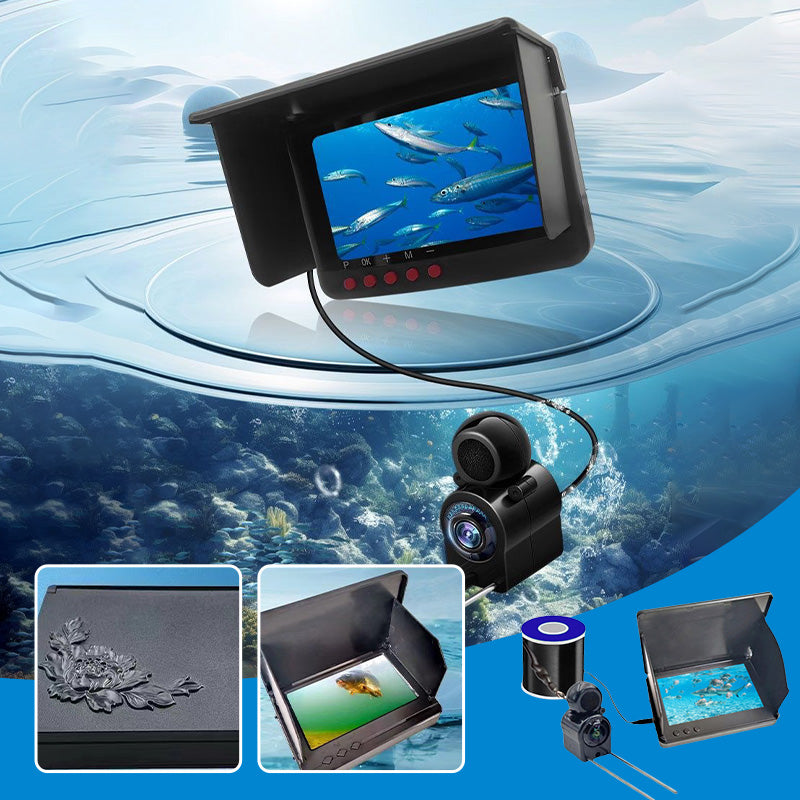 🐟🎣 Fischfinder mit Unterwasserkamera – HD-Display, Nachtsicht 🔥📷 – perfekt für Eis- & Meeresangeln – 50% Rabatt ⏰
