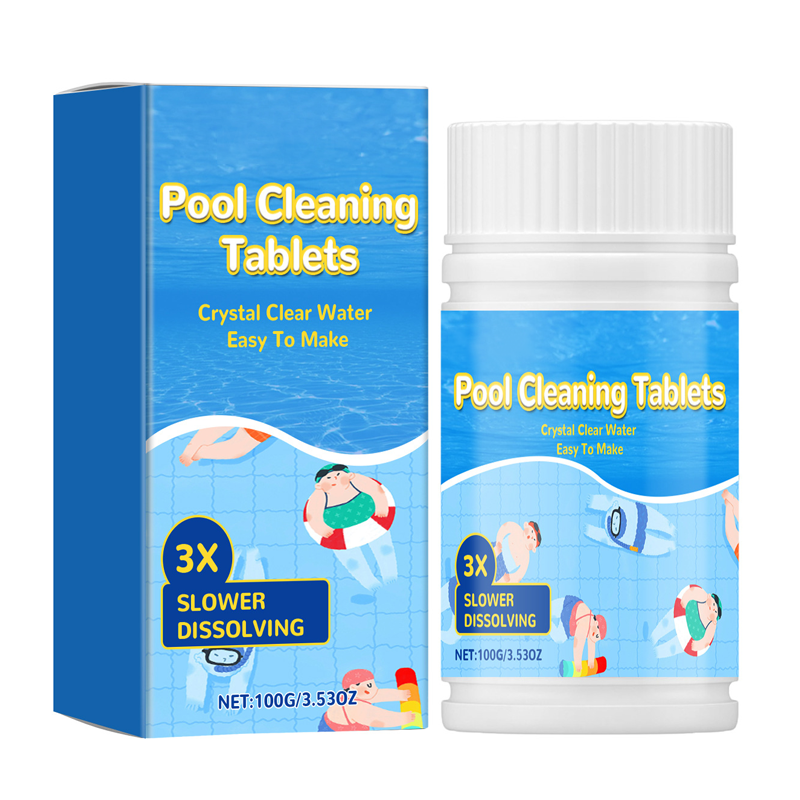 🏊‍♂️🧼 Langsam lösende Pool-Reinigungstabletten – entfernt Gerüche & Flecken ⚡🧴 für kristallklares Wasser ohne Chlorgeruch