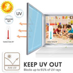 🔥🌞 Sommer Hitzeschutz Privatsphäre Folie 💯✅ – Fenster selbstklebend, blendfrei & energie sparend. Ideal für Wohnung & Büro.