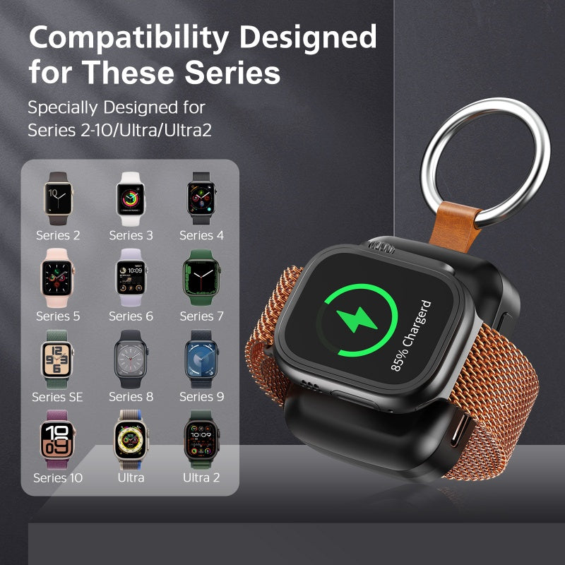 ⚡🔋 Tragbarer Smartwatch-Notfallakku – klein wie ein Schlüsselanhänger 🚀⏱️ + sofort volle Power für unterwegs. Jetzt shoppen & nie mehr Akku-Panik!