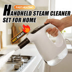 🔥💨 Fast Heating Handheld Steam Cleaner Set – Blitzschnell einsatzbereit 🔧🧼 für Küche, Fugen & Glas. Kraftvoller Dampf, chemiefrei. Inkl. Zubehör. Jetzt sparen!