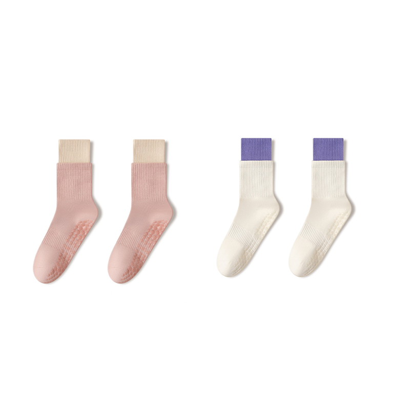 🧘‍♀️☁️ Cloud-Soft Pilates Crew Grip Socks – Rutschfeste Socken mit extra Polsterung & atmungsaktivem Material 🧦✨ Perfekt für Studio & Heimtraining – ultimativer Halt auf der Matte, langlebig & hygienisch. Jetzt im Set sparen!
