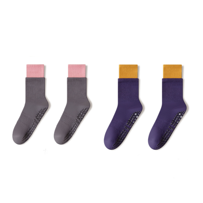 🧘‍♀️☁️ Cloud-Soft Pilates Crew Grip Socks – Rutschfeste Socken mit extra Polsterung & atmungsaktivem Material 🧦✨ Perfekt für Studio & Heimtraining – ultimativer Halt auf der Matte, langlebig & hygienisch. Jetzt im Set sparen!